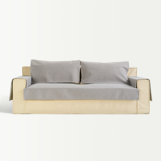 Fodera per divano antigraffio con venature in legno