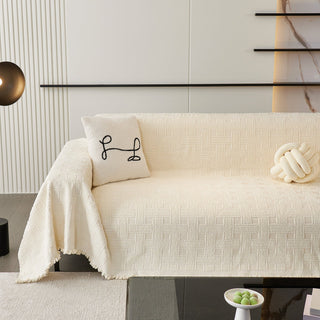 Cozy Winter Crosshatch Style Fodera per divano