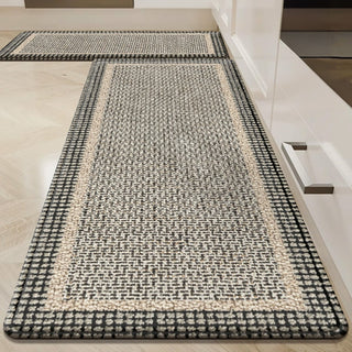 Tappeto da corridoio in stile boho, facile da pulire, resistente e antiscivolo, adatto agli animali domestici