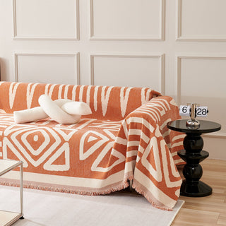 Copridivano in stile Boho geometrico - Saldi finali