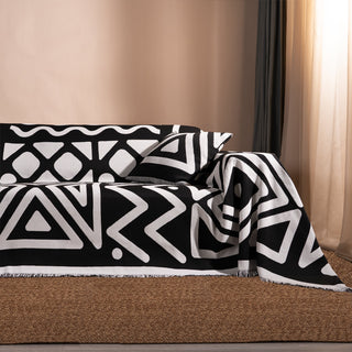 Copridivano in stile Boho geometrico - Saldi finali