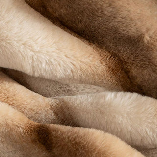 Fodera per divano a righe in peluche