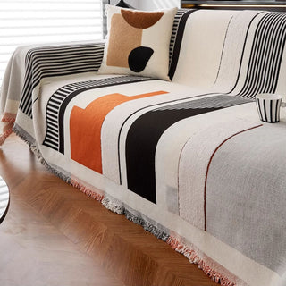 Copridivano Art Déco contemporanea