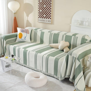 Copridivano Striped Elegance