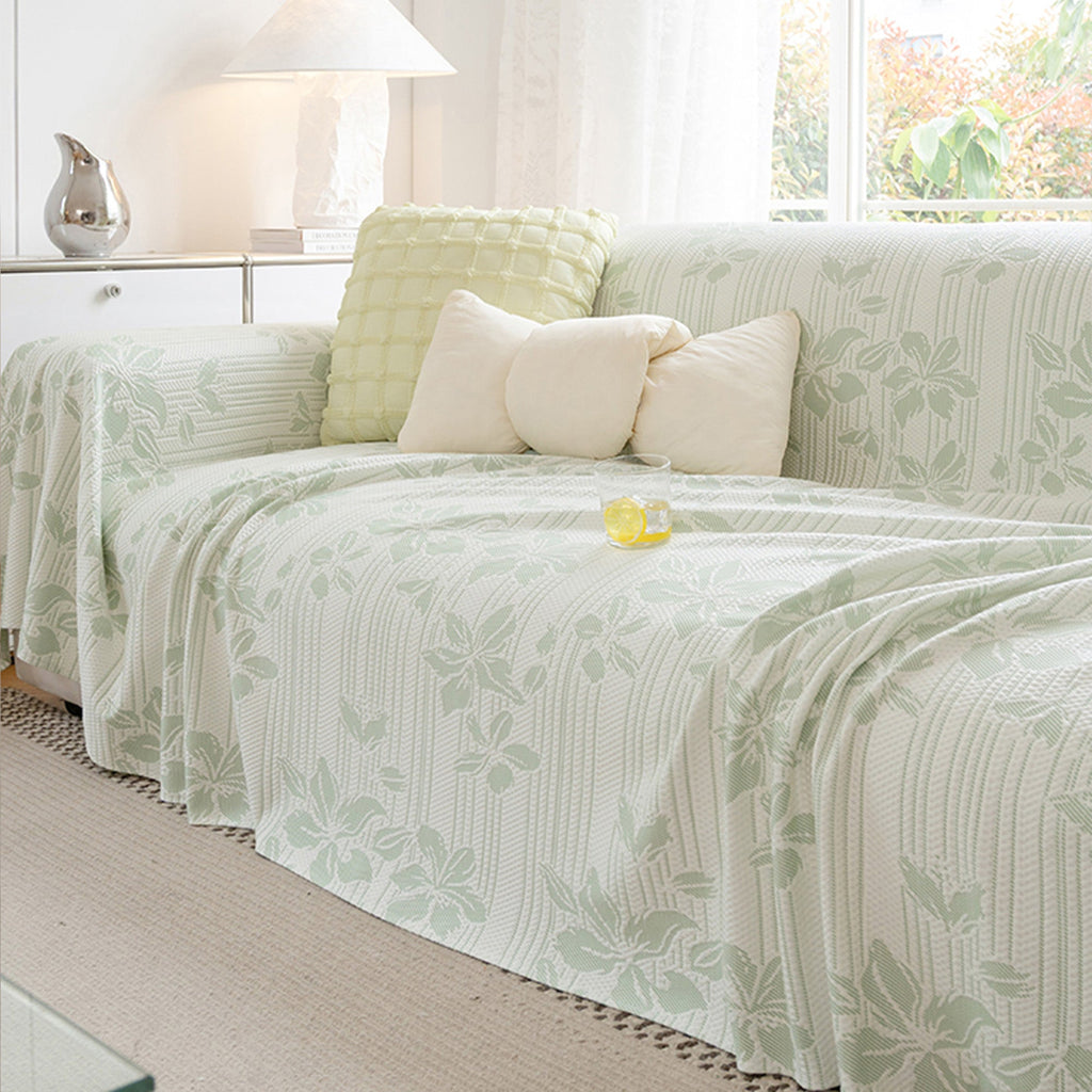 Vintage Bloom Quilted Sofa Cover NCU0NTD1230