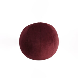 Cuscino rotondo moderno minimalista in velluto