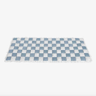 Grande materassino quadrato in tartan per cani e gatti