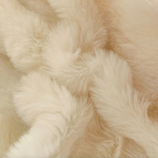 Set lenzuola in pelliccia sintetica di coniglio addensata Puffy Comfort