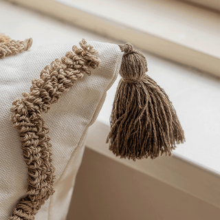 Fodera per cuscino lombare Boho Tassels