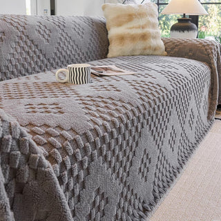 Copridivano Cozy Diamond Texture