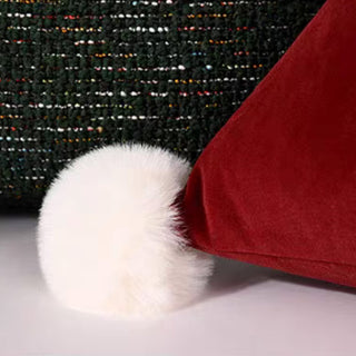Cuscino triangolare Santa Hat