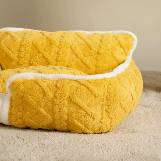 Letto per animali domestici in pile Fromage