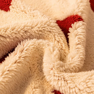Copridivano in peluche con design geometrico quadrato per comfort e raffinatezza in qualsiasi soggiorno
